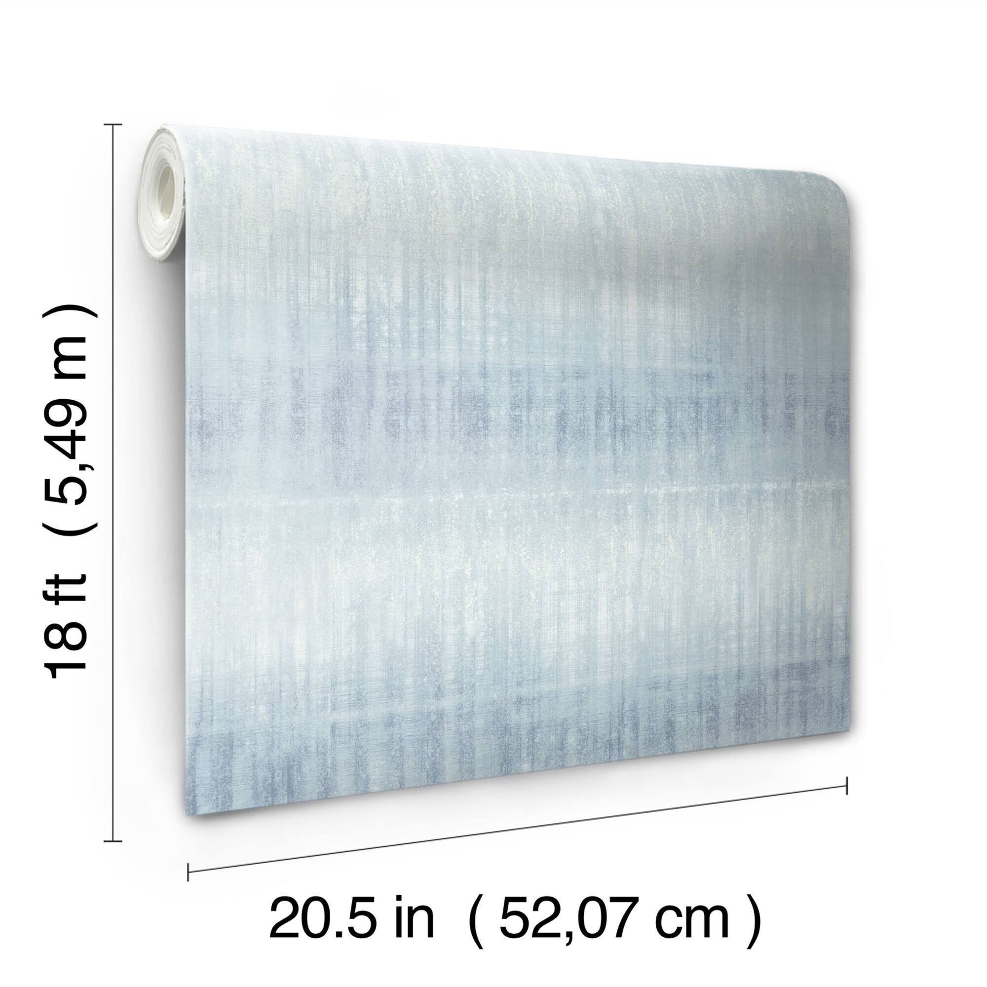InHome Sanctuary Blue Peel & Stick Wallpaper